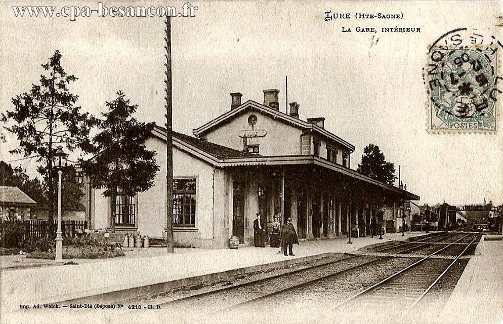 LURE (HTE-SAONE) - LA GARE, INTÉRIEUR